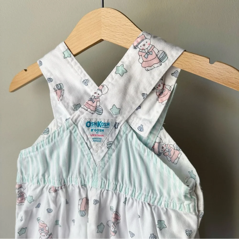 OshKosh B’gosh Vintage Bunny Overalls